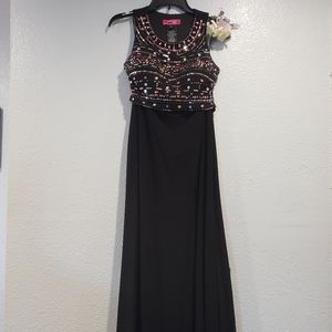 2 piece prom dress